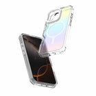 Avana - Coque MagSafe Cosmic iPhone 17 - Violet-Le couvercle transparent montre la couleur de la baie de la caméra