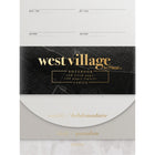Mead - West Village Ensemble de blocs-notes, 8 po H x 6 po l, 60 feuilles par bloc, sections quotidien, hebdo et notes, Lot de 3-Mise en page multi-sections : quotidien, hebdomadaire et notes