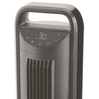 Seville Classics - Tower Fan avec commande tactile - Gris-Le ventilateur est équipé d'un panneau de commande LED facile à lire pour une utilisation intuitive