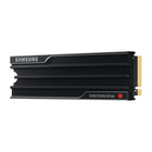 Samsung - 9100 série PRO Disque dur interne avec Heatsink PCIe Gen5. X4 NVMe 2.0 - 4 To - Noir-Contrôle thermique et puissance innovant , Jusqu'à 49 % d'efficacité énergétique améliorée grâce à un contrôle thermique avancé