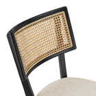 Modway - Caledonia Tabourets de comptoir - Noir beige - Ensemble de 2-9