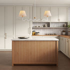 Modway - Sunlit Gribouillis à 2 bras Lumière suspendue - Blanc naturel-Stores en tissu