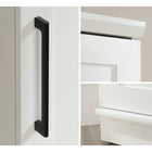 Sauder - Meuble d'angle HomePlus - Blanc doux-Dimensions: 20,75 po L x 19,5 po P x 71,25 po H