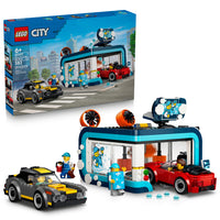 LEGO - My City La station de lavage automobile-LEGO City La station de lavage automobile pour les enfants de 6 ans et plus