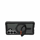 UAG - Étui Plasma XTE Rugged avec béquille et aimants pour Samsung Galaxy S26, Noir/Orange-Boutons tactiles surdimensionnés