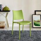 Modway - Hipster Restauration Fauteuil d’appoint - Vert-Plastique polypropylène robuste