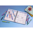 Paper Mate - Stylos à bille InkJoy - rétractables - pointe moyenne - couleurs assorties - Paquet de 6-Expérience d’écriture 60 % plus fluide que celle de la concurrence* (* par rapport à la marque concurrente la plus populaire, selon une analyse à 95 % de fiabilité)