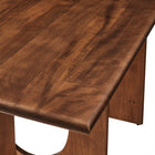 Modway - Rivian Rectangulaire 70 po Bois Table à manger, Noyer-9