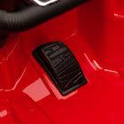 Aosom - voiture électrique pour enfants 12v 3,1 mph avec télécommande - rouge-Télécommande pour le contrôle parental ou une utilisation efficace par les enfants 