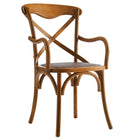 Modway - Gear Restauration Fauteuil - Noyer-Jambes effilées