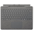Microsoft - Clavier Surface Pro avec stockage de stylet SC - anglais - Platine-Esquissez et écrivez naturellement à l’écran avec le Surface Slim Pen, toujours prêt et chargé dans le bac de rangement du clavier