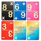 Continuum Games - Jeu de cartes de calcul numérique - Ensemble de 97-Lauréat du prix : Combinant à la fois compétition amusante et éducation, Number Crunch est le lauréat d'un prix SEAL OF EXCELLENCE 2013 dans la catégorie Jeux éducatifs