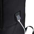 CHAMPS - Sac à dos Tech de la collection Onyx - Noir-Bretelles réglables en maille aérée