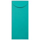 JAM Paper Enveloppes à ouv. au sommet papier recyclé couleur vive, ferm. gommée, 5 x 11 1/2 po, bleu de mer, paq./100-Bleu de mer