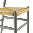 Modway - Amish 32" Chaise d’accent pour salle à manger - Gris clair-9