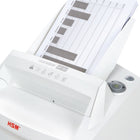 HSM - Déchiqueteur de bureau Securio à alimentation auto 150CL5, pile de 150 feuilles, de 5 à 7 feuilles, coupe micro-Technologie anti-bourrage, système de contrôle de la gestion de l'énergie EcoSmart : consommation électrique particulièrement faible de 0,1 W en mode Veille