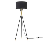 Modway - Audrey Statut Lampe sur pied, Noir-Assemblée requise