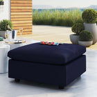 Modway - Commix Sunbrella Terrasse extérieure Ottoman in Marine-Housses de coussins Sunbrella toutes saisons