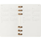 Moleskine - 2026 Spiral 12 mois couverture souple agenda annuel solaire , grand format - 5 po x 8.25 po - noir-Compagnon De Productivité Pour Planifier Les Objectifs Mensuels, Ainsi Qu'Un Espace De Réflexion À La Fin De Chaque Mois