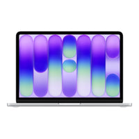 Apple - Portatif MacBook Neo 13 po avec Touch ID - A18 Pro - SSD 512 Go - Mémoire 8 Go - Argent - Français-La gamme macbook la plus colorée à ce jour - Offert en argent, rose pastel, agrume et indigo – et muni d’un clavier assorti pour un look parfait. Avec son boîtier robuste en aluminium, MacBook Neo est prêt à vous suivre partout