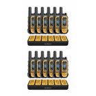Dewalt - Radios Heavy Duty 12 DXFRS300 avec 2 chargeurs à 6 ports-22 canaux préréglés sont préréglés avec des codes de confidentialité.