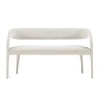 Modway - Pinnacle Tissu Boucle Banc d’accent - Ivoire-7