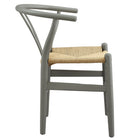 Modway - Amish 29" Chaise à manger - Gris clair-Épingles de pied non marquées