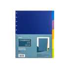 Cambridge - Intercalaires Disc, Grand - 11 po H x 8.5 po l-Fabriqué en polyéthylène durable 