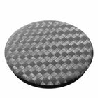 PopSockets - PopGrip - Carbonite Tissée Noir-Offre une prise en main sécurisée pour vous permettre d'envoyer des textos à une main, de prendre de meilleures photos et de regarder des vidéos de chats les mains libres