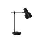 Monarch Specialties - Luminaire - 21 po H Lampe De Table - Port Usb Inclus - Métal Noir - Abat-Jour Noir - Moderne-Cette lampe d'appoint moderne de 21 pouces de haut est dotée d'une élégante base en métal noir et d'un bras fixe, surmontés d'un abat-jour noir ajustable pour aider à éclairer la tâche à accomplir