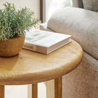 Modway - Rivian Manche Table d’appoint - Chêne-Assemblée requise