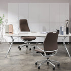 Nexten Pro - Chaise de bureau - Dossier haut - Grise-8