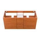 Modway - Scenic 48" Meuble de toilette de salle de bain compatible double lavabo (non inclus) - Noyer cerisier-8