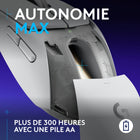Logitech - Souris de jeu légère sans fil G309 LIGHTSPEED - Blanc-Contrôle maximal: Jusqu'à 6 boutons programmables pour un jeu personnalisé et des raccourcis sur-mesure