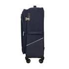 American Tourister - SummerRide Spinner Moyen - marine-La doublure de ce produit a été fabriquée à partir de tissu en polyester recyclé, fabriqué à partir de bouteilles en plastique utilisées par les consommateurs