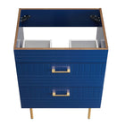 Modway - Daybreak 24" Armoire de toilette de salle de bain (lavabo non inclus) - Bleu-8