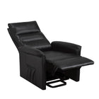 Brassex - Fauteuil releveur inclinable 809672 Levo - noir-Mécanisme d'inclinaison motorisé à positions multiples