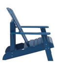 Backyard Lifestyles - Chaise Adirondack - Bleu marine-Résistant aux taches et facile à nettoyer.