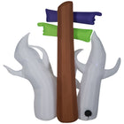 GEMMY - Panneau gonflable Halloween Trio de fantômes - 173 cm x 183 cm-Se dégonfle pour un rangement facile