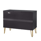 Manhattan Comfort - Dumbo commode moderne 35,19" - noir-44,77 cm L x 89,46 cm l x 68,23 cm H