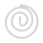 JAM Paper - Trombones circulaires - trombones ronds - blancs - paquet de 50-Quantité : 50 par boîte | Emballé dans une boîte transparente réutilisable pour garder votre bureau ou votre tiroir de bureau organisé