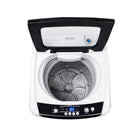 BLACK+DECKER - Petite machine à laver portative de 0,9 pi³-Cuve en acier inoxydable — 0,9 pi3. Ft. La machine à laver portative est dotée d'une cuve en acier inoxydable durable, résistante à la rouille et à la corrosion, avec un couvercle transparent à chargement par le haut et à fermeture silencieuse. Voyez vos vêtements nettoyés en temps réel avec notre laveuse à turbine exceptionnelle !