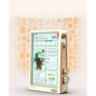 Divoom - Cadre photo numérique pixel art Times Frame - Blanc-Synchro smart home : mises à jour wi-fi automatiques pour l’heure, la météo et les calendriers