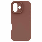 Avana - Velvet MagSafe Case pour iPhone 17 - Moka-Silicone ultra doux au toucher
