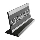 Headline Sign - Enseigne No Smoking Century - 3 po x 9 po-Chevalet et ruban mousse inclus