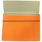 JAM Paper - Étui de transport pour dossiers minces avec bande élastique - 9 1/4 x 1/2 x 12 1/2 - Orange-Quantité : Vendu à l'unité