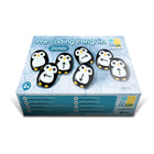 Yellow Door - Pierres de pré-codage Penguin, lot de 18-Notre « dandinement » de pingouins ravira les enfants et inspirera l'utilisation du langage directionnel et positionnel, la résolution de problèmes, la création de motifs et la pensée logique
