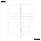 The Happy Planner - Planificateur daté format classique 2026–2027 à reliure à disques - 9-3/4 po x 5-5/16 po - Bleus champêtres-9