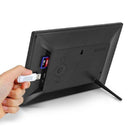 Aluratek - Cadre photo numérique WiFi avec écran tactile - 10 po-En plus des photos, profitez de vidéos, de musique et de diaporamas grâce aux haut-parleurs stéréo intégrés