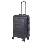 Nicci - 24" Valise de taille moyenne  Deco - Bleu Foncé-Doublure 100% polyester